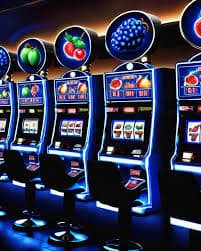 Colourful slot machine reels representing the slots section of bet bingo gaming platform